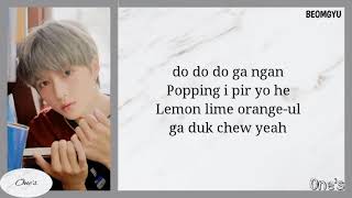 TXT 투모로우바이투게더  Poppin Star  Easy Lyrics [upl. by Gran]