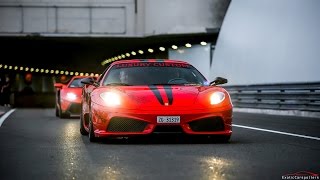 LOUD Ferrari 430 Scuderia w Capristo Exhaust  Revs Powerslides and Accelerations [upl. by Kimmie821]