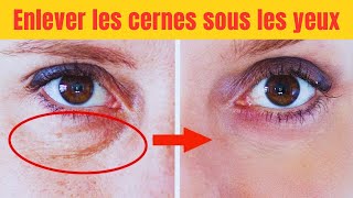 Éliminer les Cernes et Poches Naturellement avec cette Recette Simple [upl. by Iadahs149]