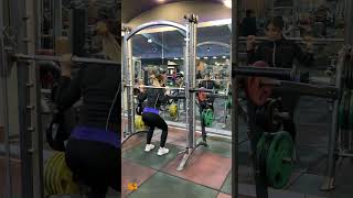 Smith Machine Back Squat [upl. by Ihsakat]