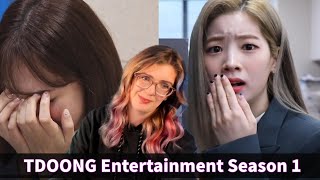 Twice Reaction to TDOONG Entertainment Season 1 [upl. by Elockcin]