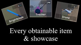 Pig 64 All obtainable items amp showcase [upl. by Furlong]