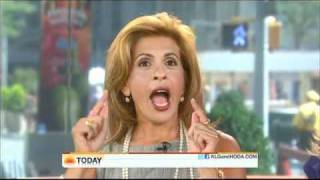 Hoda Gets Keratin Treatment on the Today Show [upl. by Eyt159]