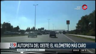 Autopista del Oeste El kilómetro más caro [upl. by Ocsecnarf]