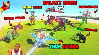 SEASON 1 Units vs GALAXY EATER  THOR HYDRA MECHA HYDRA DEATHSTROKE MECHA KILLER in ARBS SHINCHAN [upl. by Sosthena]