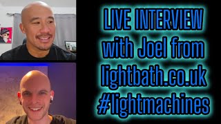 LIVE INTERVIEW with Joel the creator of the Loom Light Machine meditation device 🤘🏽 [upl. by Eintihw]