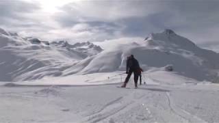 How to use skins to ski uphill [upl. by Fontana]