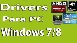 Descargar Drivers o Controladores Para mi PC de Windows 7881 2018 [upl. by Nelav]