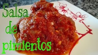 Salsa de pimientos albóndigas al vapor Thermomix 31 [upl. by Olav904]