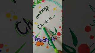 Christmas calligraphy [upl. by Rehsu]