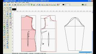 How to use Richpeace Garment CAD V9 0 make pattern [upl. by Esimaj]