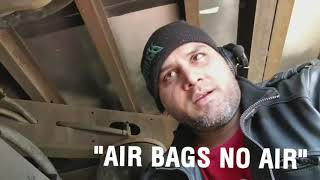 AIR BAGS NOT INFLATING ON TRAILER EASY FIX for owner operators [upl. by Clementis]