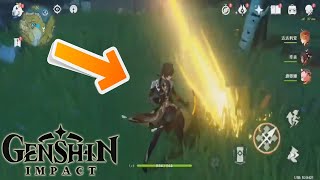 Genshin Impact New Zhongli amp Childe Gameplay [upl. by Anallise46]