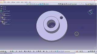 CAO1  Cours 10  Exercice 04  Répétition Circulaire  Catia V5 [upl. by Alene]