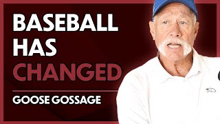 Baseball Hall of Fame Reliever Has a Bone to Pick With Baseball  Goose Gossage [upl. by Narahs]