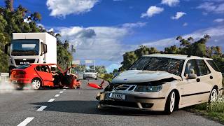 BeamNG Drive  Realistic Car Crashes 8 [upl. by Jessy]