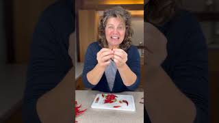 How to String Hot Peppers for Easy Drying [upl. by Alywt]