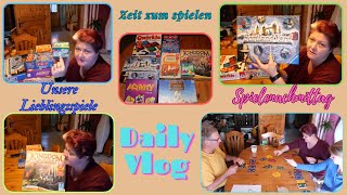 Daily Vlog  Unsere Lieblingsspiele  Spielenachmittag  Familienzeit [upl. by Simpkins]