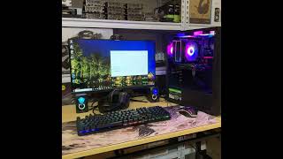 PC Build  XEON E5 2680 V4  RAM 16GB  M2 512GB  RX 580 8GB  PSU 550W  Monitor 24quot Full HD [upl. by Suzette725]