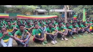 የአማራ ፋኖ ሸዋ ጠቅላይ ዕዝ መሀመድ ቢሆነኝ ክፍለ ጦር አድስ ተመራቂ ፋኖወች። Ethio365 ethioforumኢትዮፎረም [upl. by Aihsena]