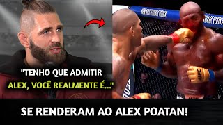 RECONHECEU🚨 Jiri Prochazka FICA IMPRESSIONADO com Alex Poatan após NOCAUTE sobre Khalil no UFC 307 [upl. by Anitreb]