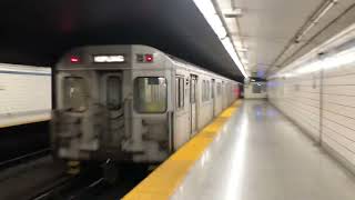 T1 Train Leaving Coxwell Station [upl. by Elbon]