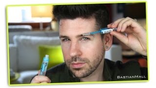 Augenbrauen formen mit Gel Tipp  Tutorial [upl. by Atterahs]