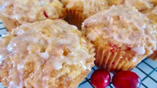 24 Moist CRANBERRY STREUSEL MUFFIN Recipe [upl. by Celine]