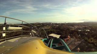 Shambhala  POV  PortAventura Park [upl. by Tyre637]