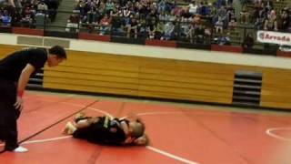 Jaiden Buss Match 1 GI RMBJJF 4 17 2010 [upl. by Lilhak931]