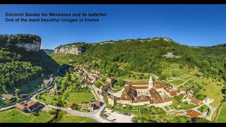 Walking Street BAUME LES MESSIEURS  JURA  One of the most beautiful villages in France [upl. by Helene]