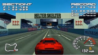 PCSXRPGXP Ridge Racer Type 4 PS1 HD R4 [upl. by Juditha]