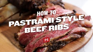 PastramiStyle Smoked Beef Ribs [upl. by Tuttle]