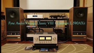 Class A Luxman  Vintage Speakers Fyne Audio Classic VIII  Volumio Rivo  Denafrips Pontus II [upl. by Anivlac437]