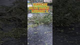 HURRICANE MILTON DAMAGE KISSIMMEE FLORIDA shorts hurricanemilton damage [upl. by Lladnor]