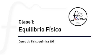 Fisicoquímica 103 2021 Clase 1 [upl. by Davine]