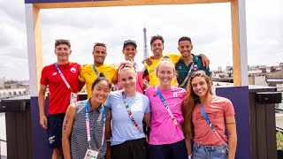 Team World Triathlon athletes reflect on their Paris 2024 experience  World Triathlon [upl. by Oiril422]