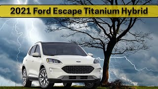 2021 Ford Escape Titanium Hybrid  Learn everything about the new 2021 Escape Titanium Hybrid [upl. by Aicena]