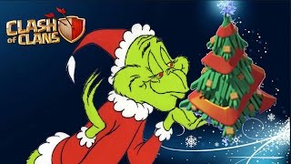 ESPERPENTO845 EL GRINCH QUE ROBÓ LA NAVIDAD  Clash of Clans con TheAlvaro845  Español [upl. by Nauqan]