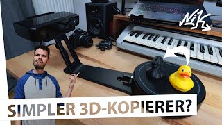 Was taugt ein 3D Scanner  Teile mit 3DDruck kopieren  Shining 3D EinScanSE [upl. by Willing307]