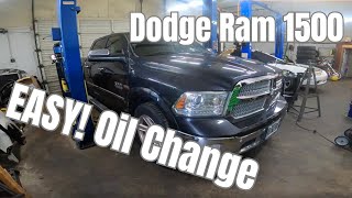 2015 Dodge Ram 1500 Oil Change [upl. by Pascal280]