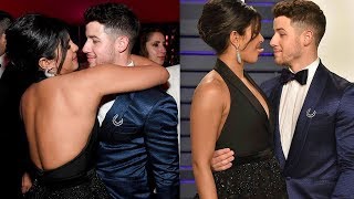 Priyanka Chopra and Nick Jonas PDA At 2019 Vanity Fair’s Oscar After Party [upl. by Sauder344]