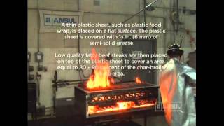 Ansul Gas Radiant Wood Assisted Char Broiler Fire Test Requirements UL 300 [upl. by Anees743]