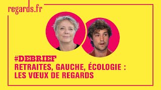 Retraites gauche écologie  les voeux de Regards [upl. by Repsag]