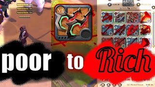 Poor to RICH  From 1M to 15M in 3 days  ⚔️ Albion online ⚔️ [upl. by Raasch]