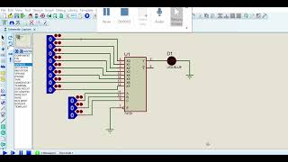 IC 74151 8 Input Multiplexer [upl. by Onifled]