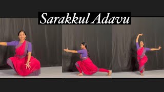 Sarukkal Adavu  Kalakshetra style  Neha Chemmanoor [upl. by Asyram]