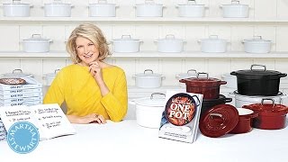 How to Use an Enameled Cast Iron Pot  Martha Stewart [upl. by Merriman]