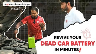 Easy Car Battery Jump Start Guide  5 मिनट में बैटरी चालू करने का आसान तरीका⚡🚗 [upl. by Basso]