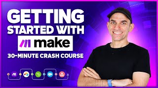 Getting Started with Make Integromat 30Minute Crash Course [upl. by Dnalyram734]